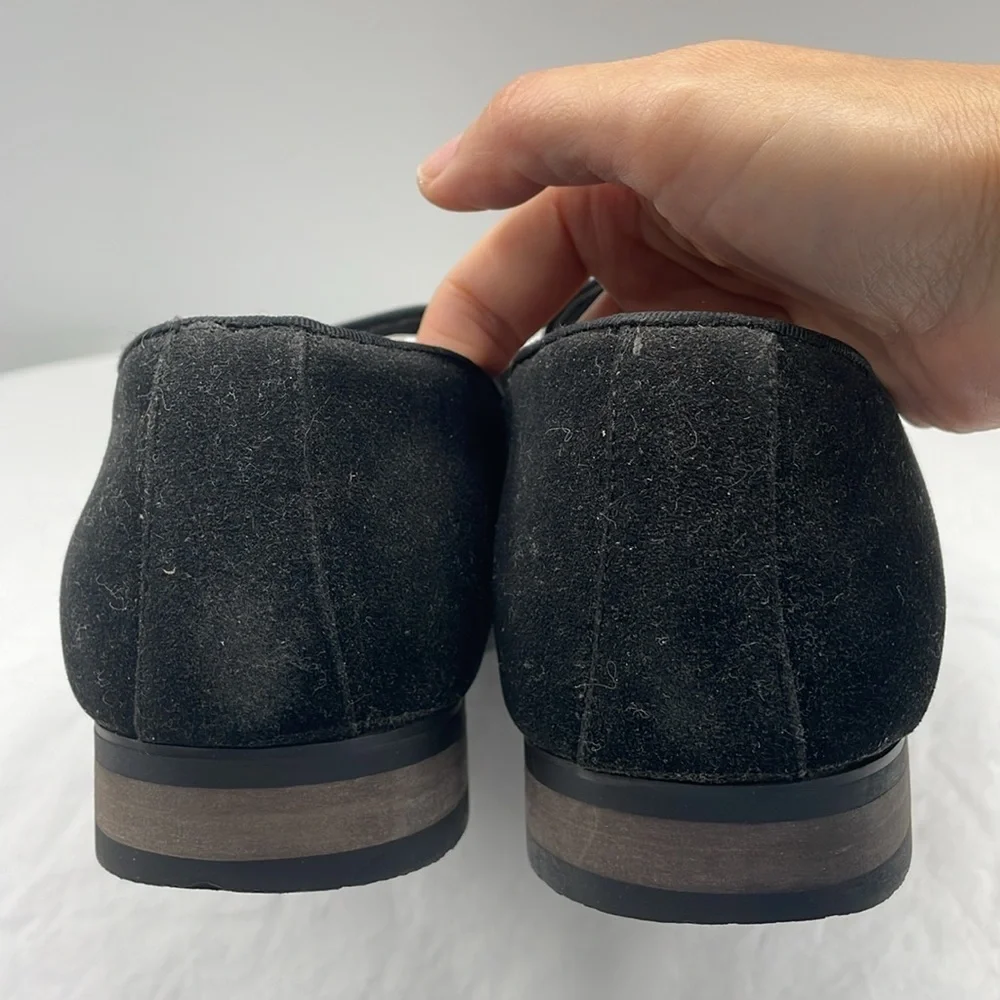 Like NEW! AZAR Black Comfortable Shoes Loafers. Men’s 6.5.